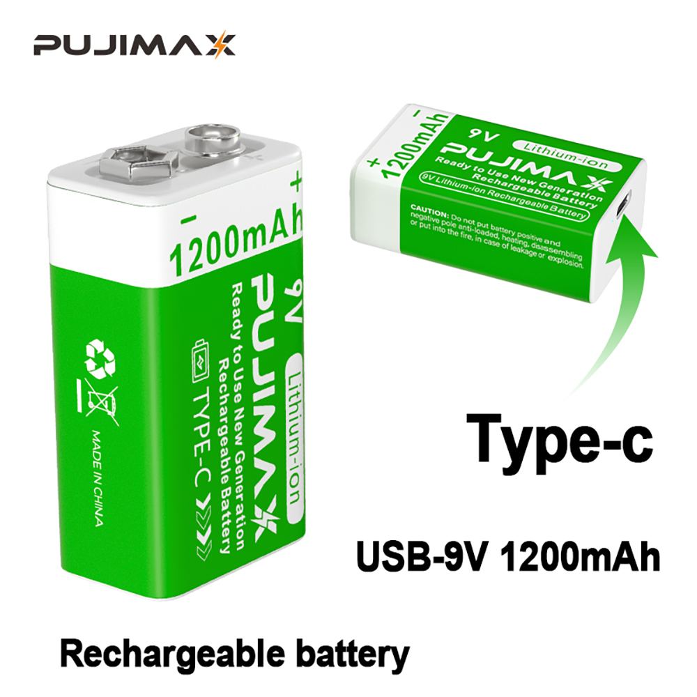 PUJIMAX 9V Rechargeable Batter - огляд і ціна Co Detector Plug