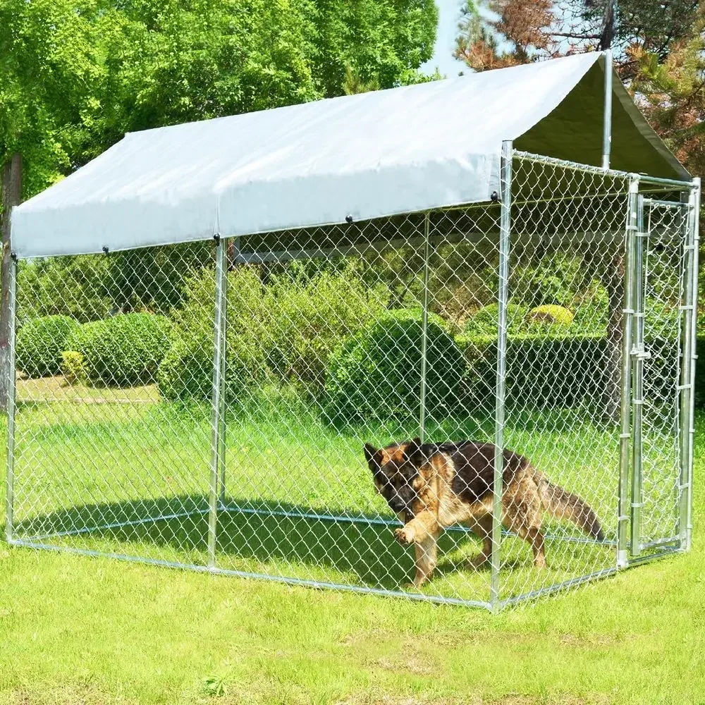 Sturdy 10x6x7.7ft Outdoor Dog  - огляд і ціна Security Chain Door