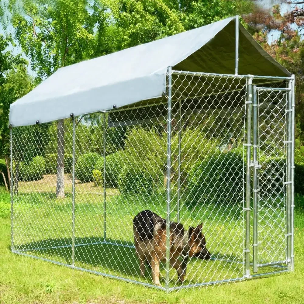 Sturdy 10x6x7.7ft Outdoor Dog  - огляд і ціна Security Chain Door