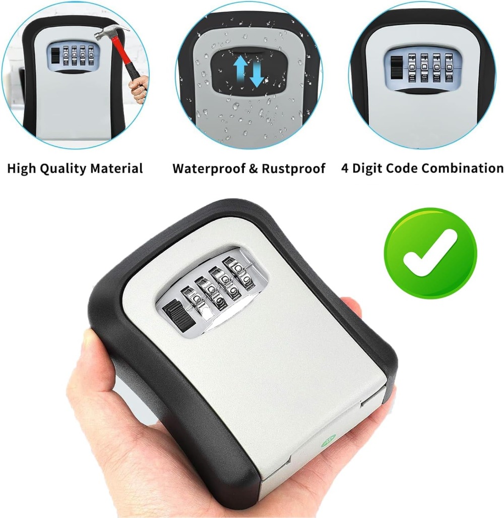 Key Safe Wall Mounted Waterpro - огляд і ціна Lockbox Key Secure