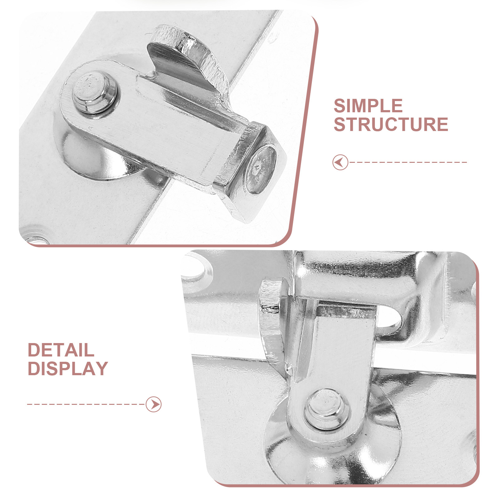 2Pcs Stainless Steel Lock Hous - огляд і ціна Window Lock Bar