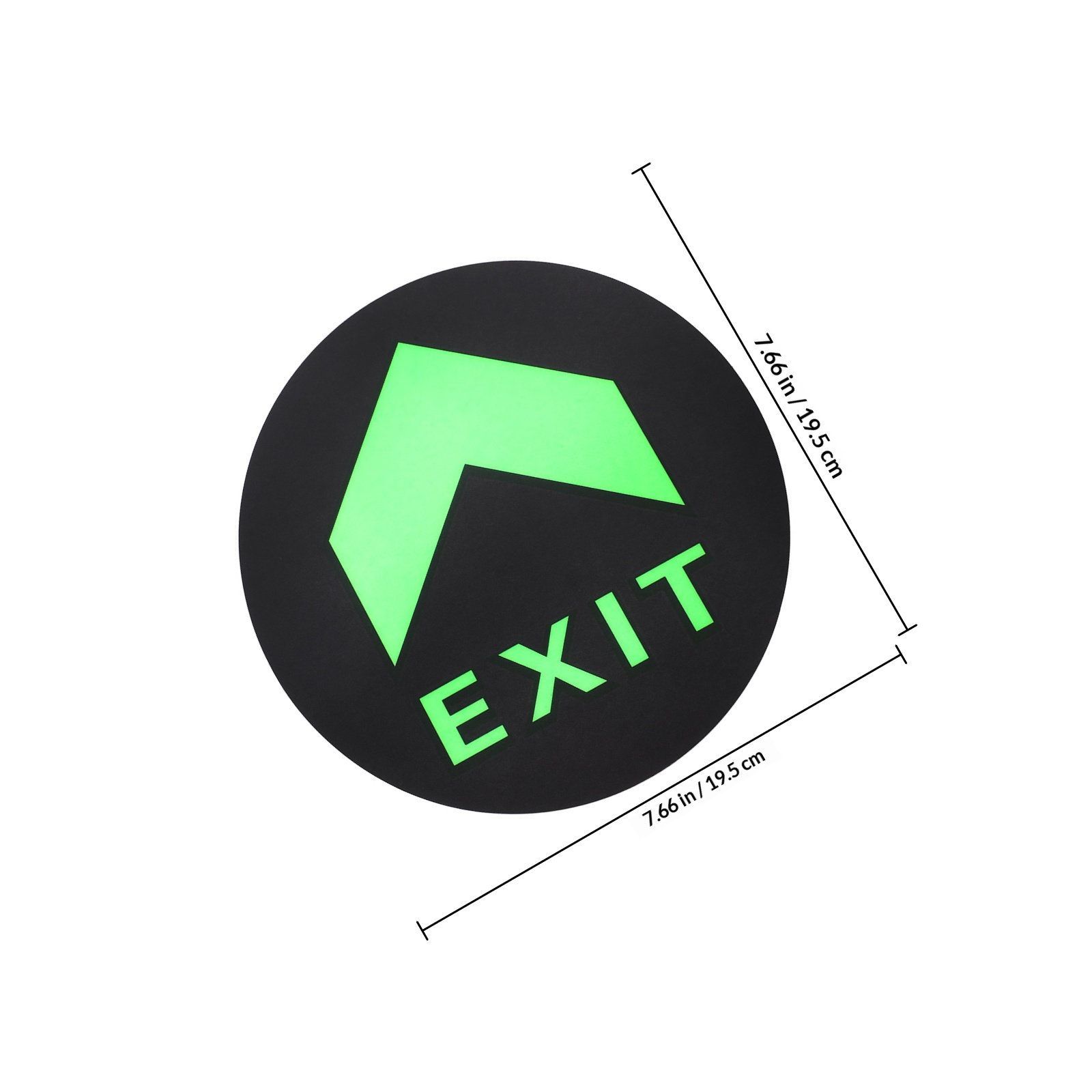 5Pcs Glow Safety Exit Signs Ni - огляд і ціна Emergency Exit Sign