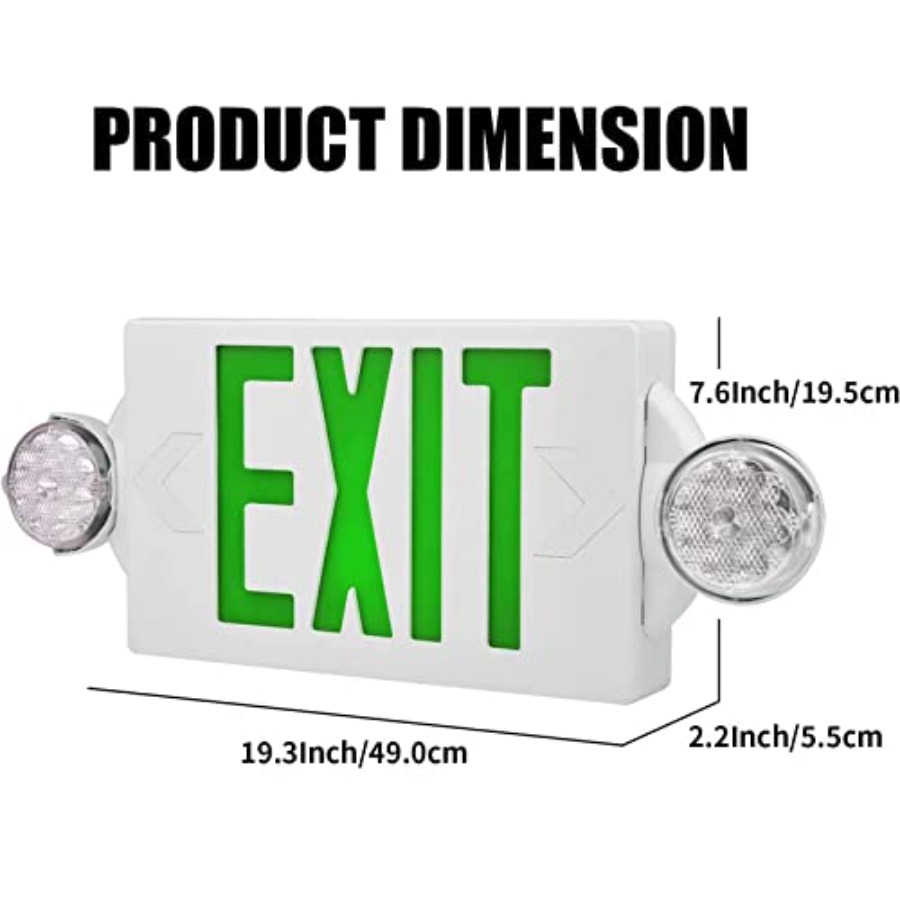 Emergency Exit Light, Adjustab - огляд і ціна Emergency Exit Sign