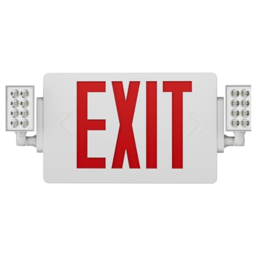 Spectsun 1 Pack Exit Signs wit - огляд і ціна Emergency Exit Sign
