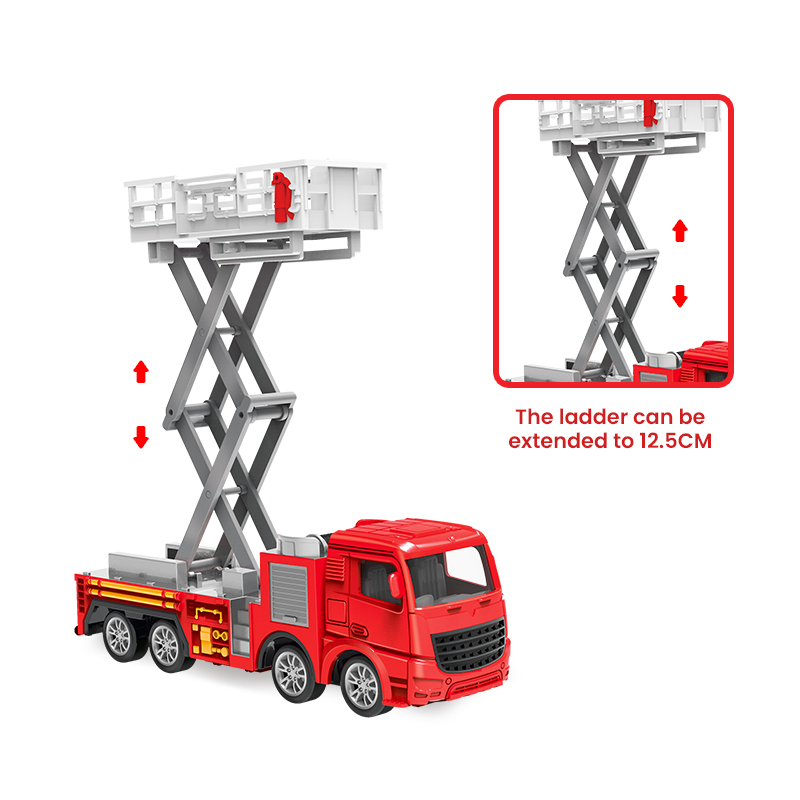 1:55 Diecast Fire Truck Model  - огляд і ціна Fire Escape Ladder