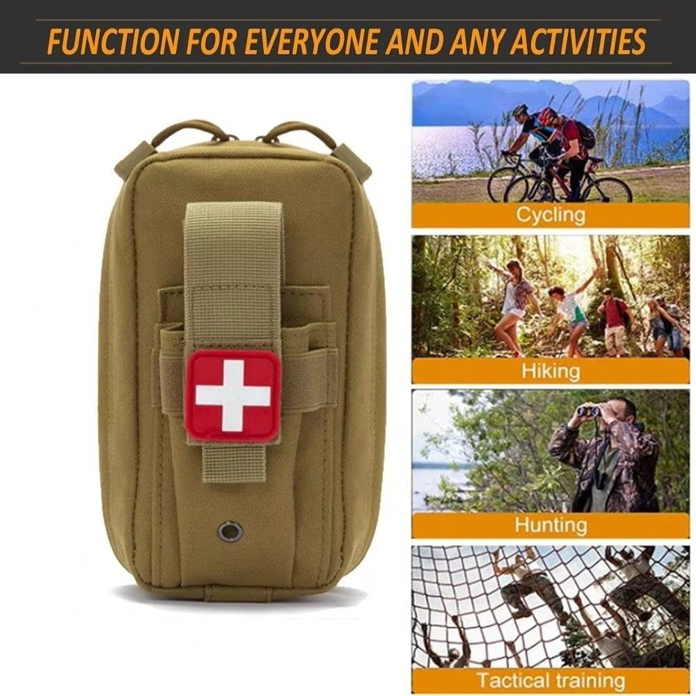 Portable First Aid Kit Drop Le - огляд і ціна First Aid Bag Kit