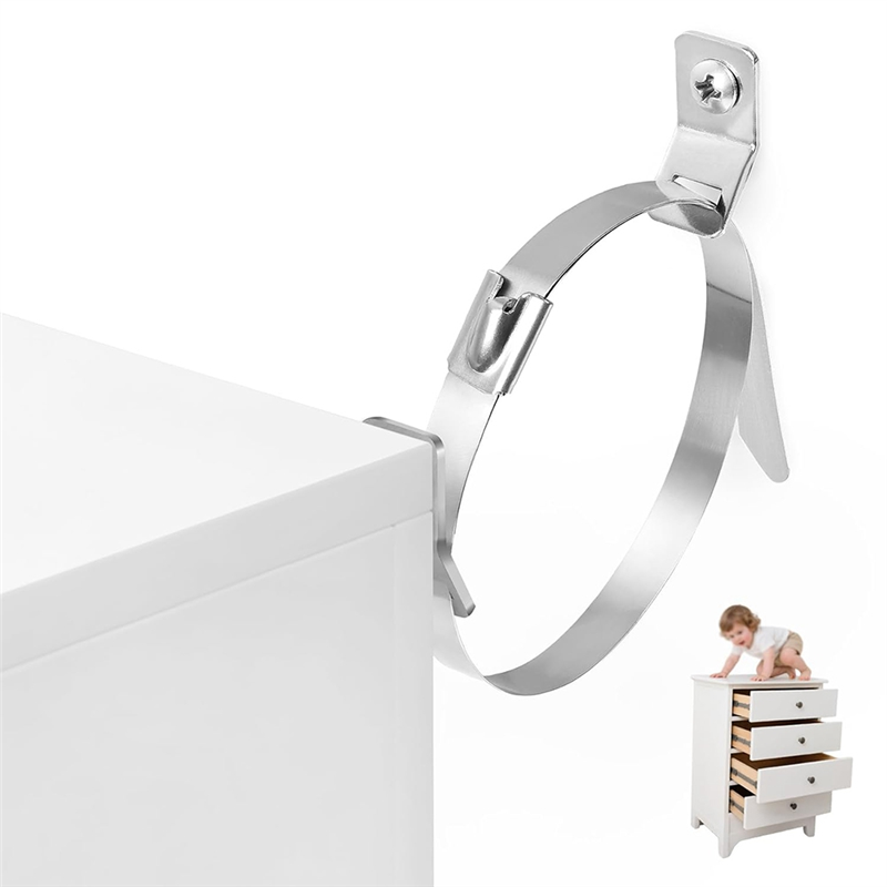 ABMS-For Baby-Proofing Furnitu - огляд і ціна Earthquake Anchor Strap