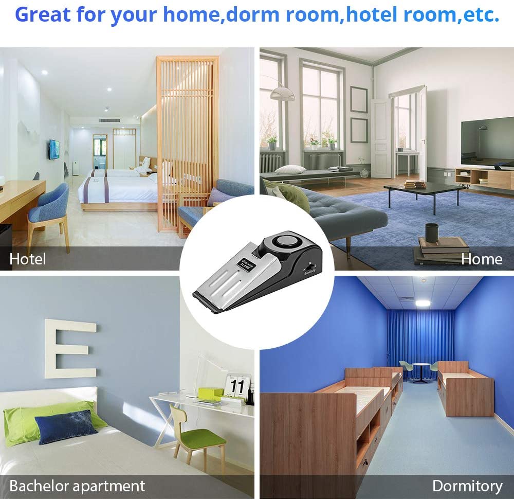 1Pc Door Stopper Alarm Portabl - огляд і ціна Door Stop Alarm