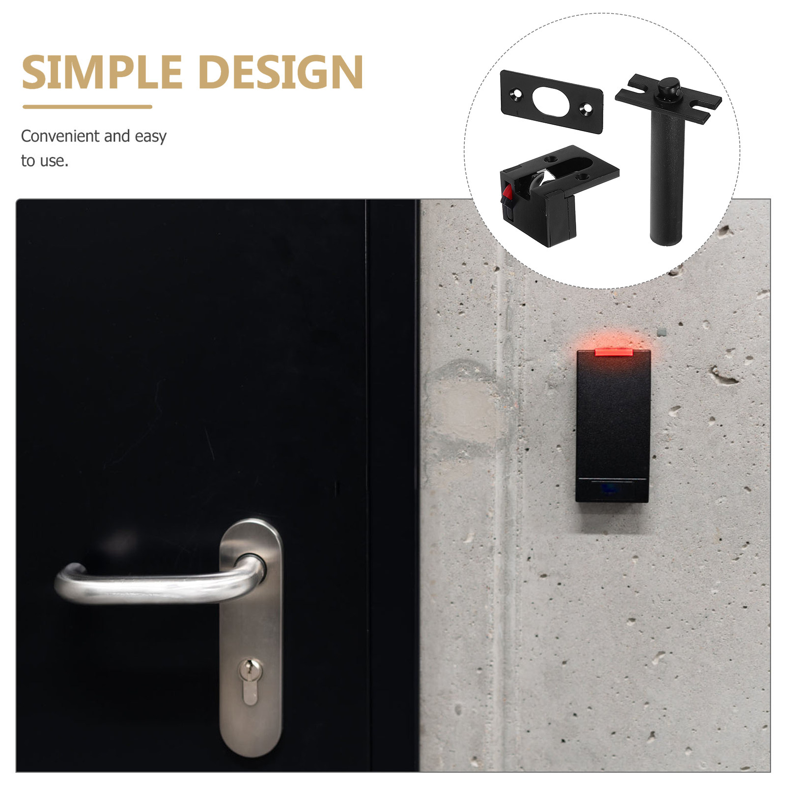 1Set Concealed Stainless Steel - огляд і ціна Security Chain Door