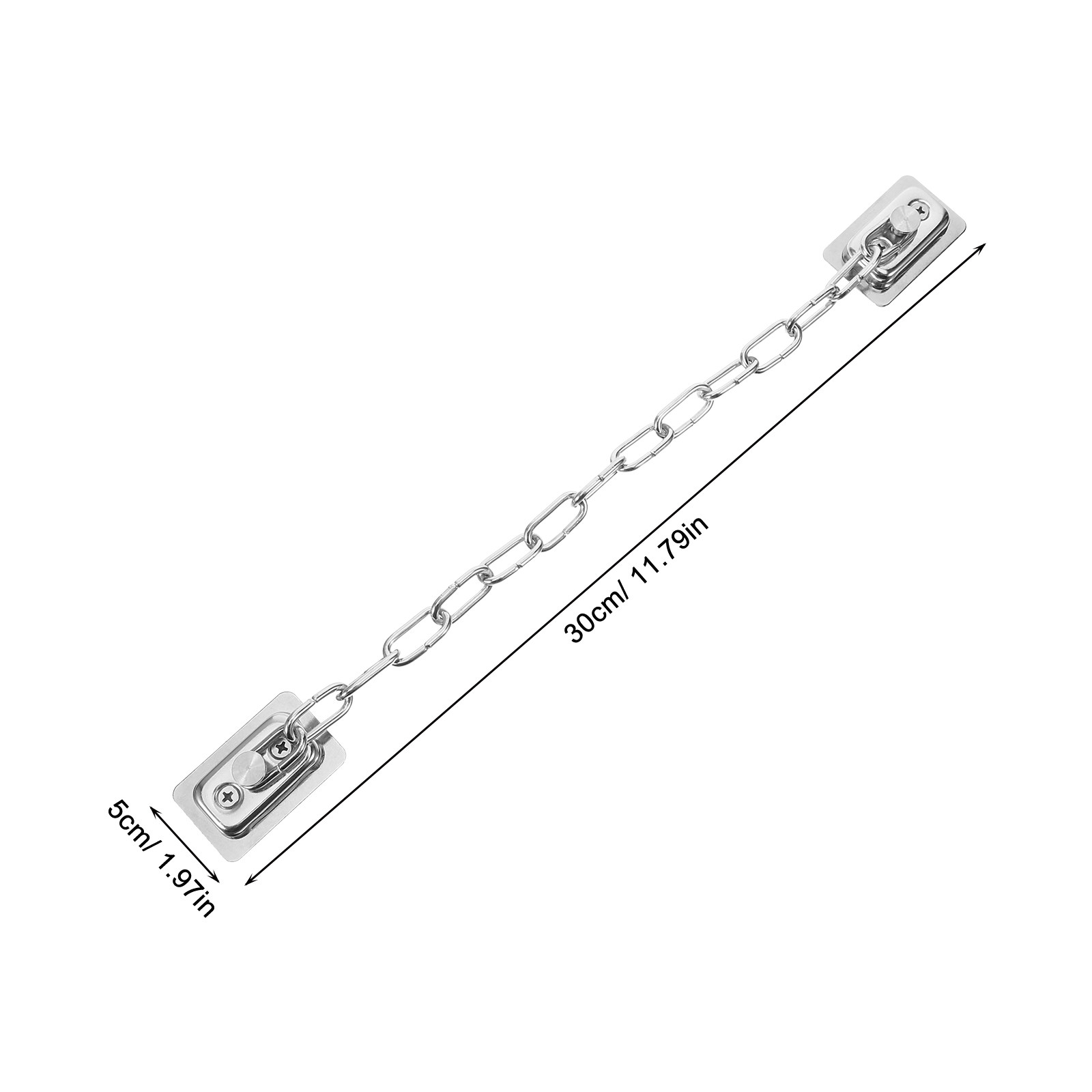 Professional Stainless Steel D - огляд і ціна Security Chain Door
