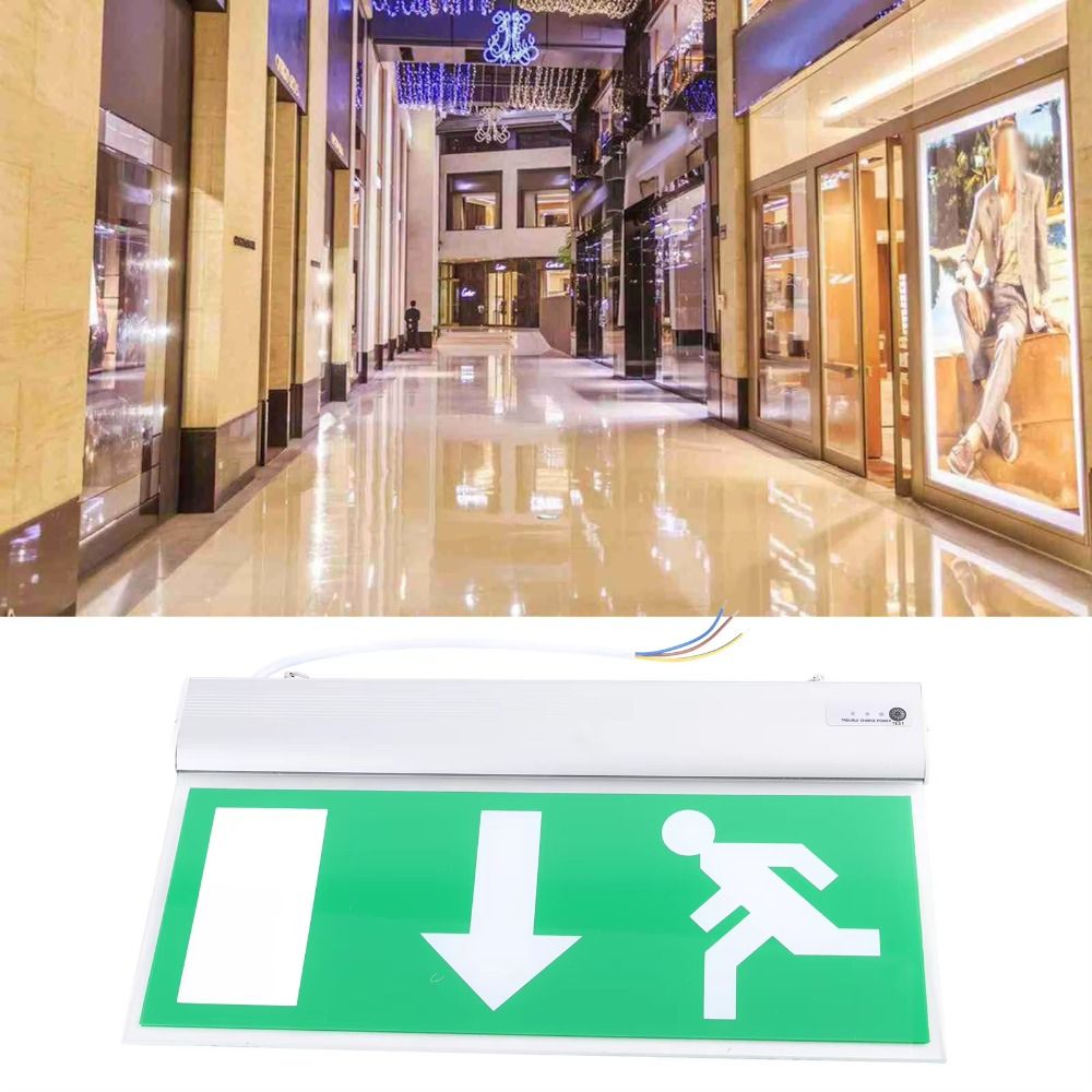 Commercial LED Emergency Sign  - огляд і ціна Emergency Exit Sign