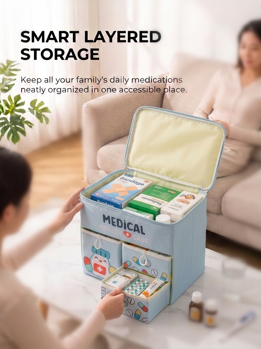 Portable Cartoon First Aid Kit - огляд і ціна First Aid Bag Kit