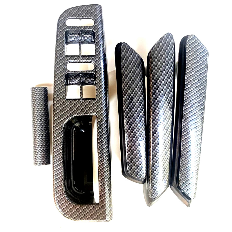 Carbon fiber pattern door hand - огляд і ціна Window Lock Bar