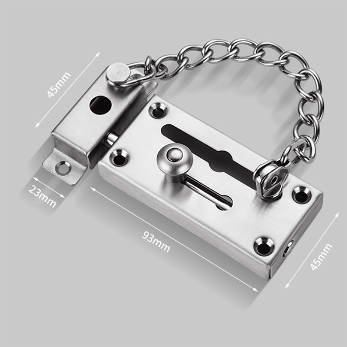 New Thickened Stainless Steel  - огляд і ціна Security Chain Door