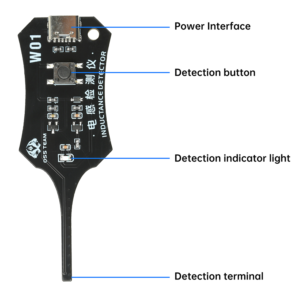 Inductance Tester Mainboard Co - огляд і ціна Co Detector Plug